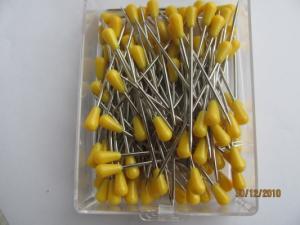 Čalounické špendlíky 1,40x60mm 100ks žluté; 9522/0G-100phk